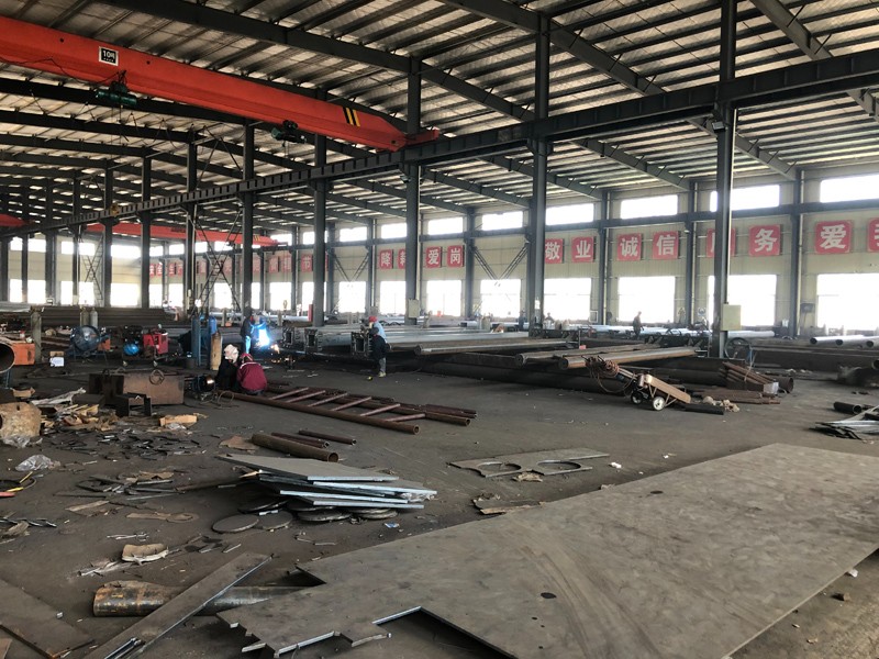 路燈桿生產車間